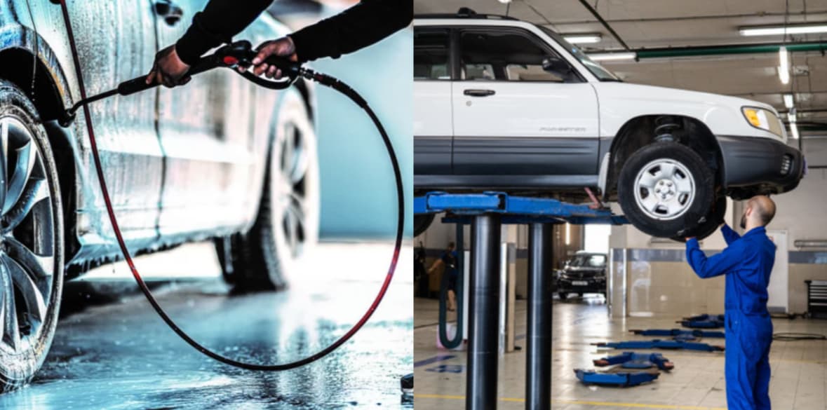 لوادجو و ورشة ميكانيكا